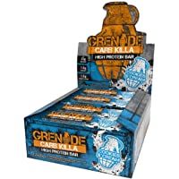 GRENADE Carb Killa High Protein and Low Carb Barra Sabor Cookies and Cream - 12 Unidades